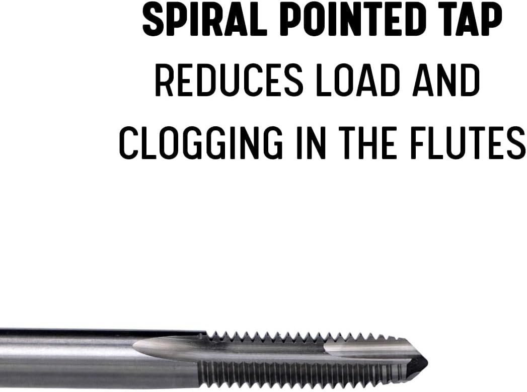 Tapa Flauta Espiral Acero Velocidad Alta