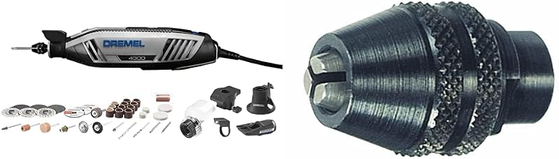 Kit herramientas rotativas LED 5+40 accesorios sin llave
