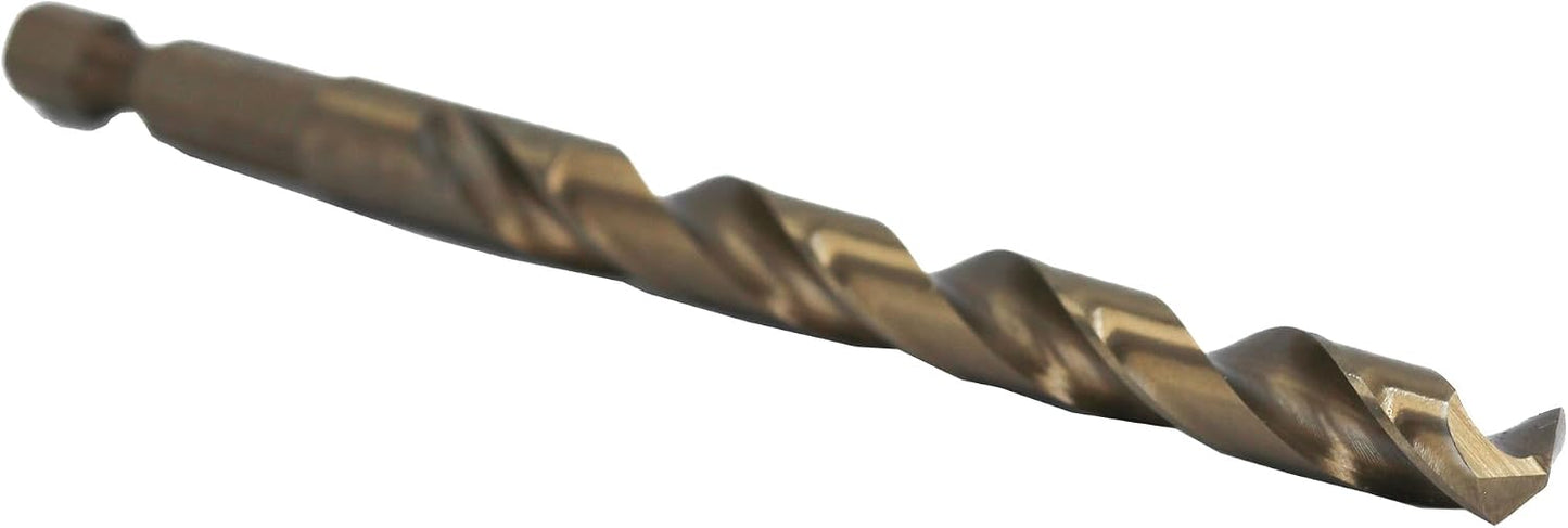 Broca cobalto cambio rápido vástago hexagonal