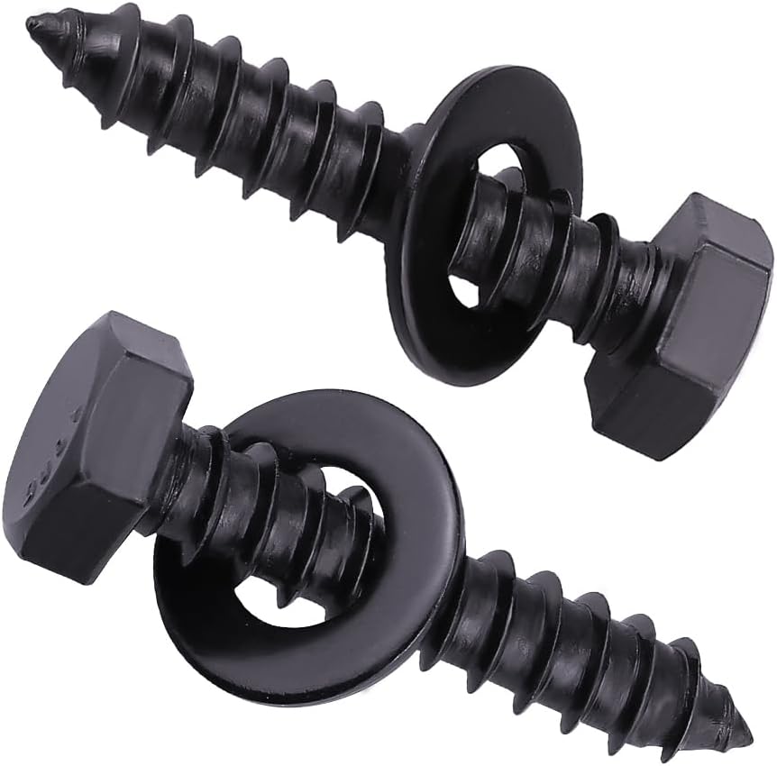 Set 20 Arandelas 5/16x1-1/2 pulg acero inox 304 negro