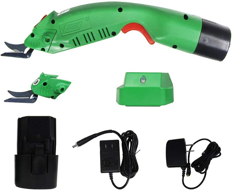 Tijeras eléctricas inalámbricas para cortar tela y esponja