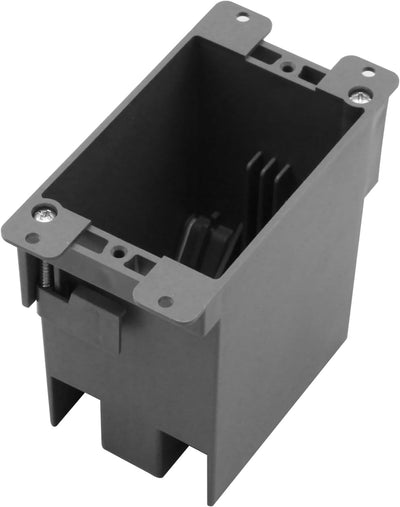 Caja eléctrica PVC 20cu.in 20h ETL con abrazaderas