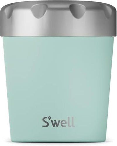 Enfriador helado acero inox 16oz menta aislado vacío sin BPA