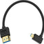 Cable HDMI micro a HDMI 1 pie 90° 48 Gbps 8K 60Hz