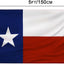 Bandera Texas 3x5ft lona poliéster doble costura ojales latón