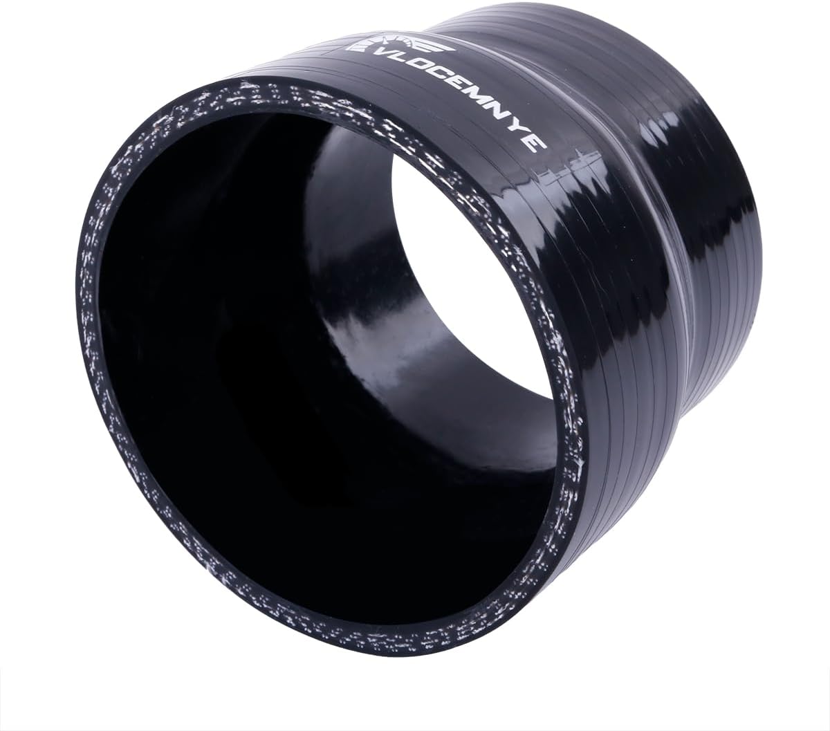 Acoplador manguera silicona 3-3.5pulg negro