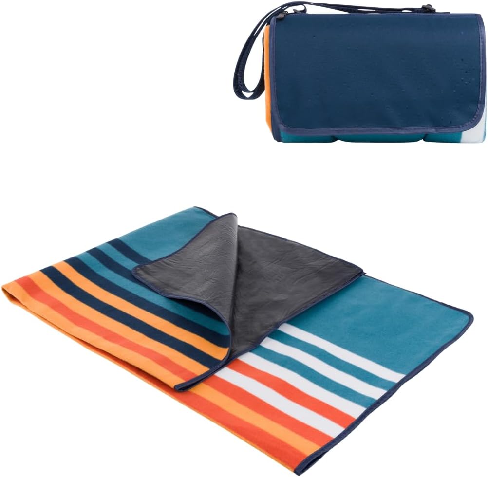 Manta plegable al aire libre 59x51" forro polar