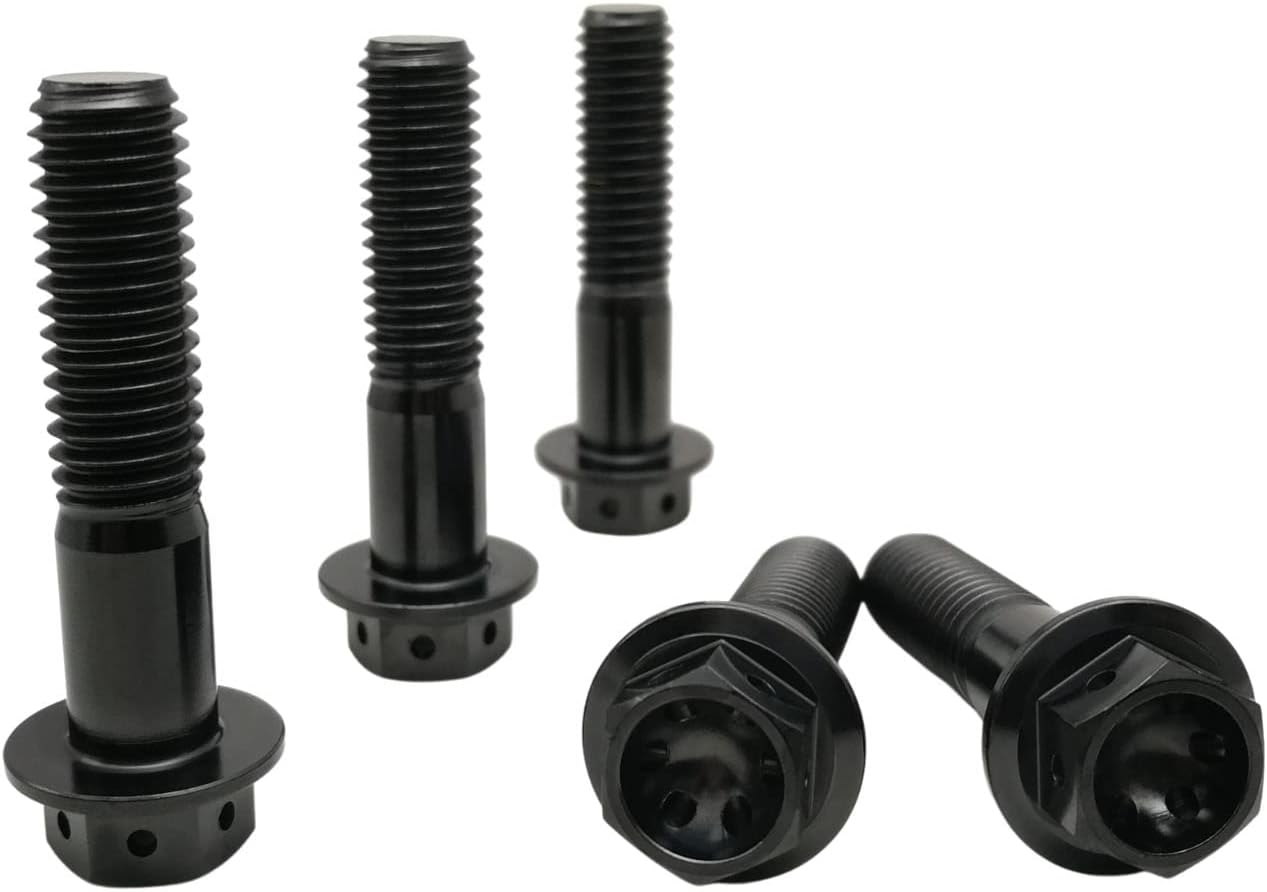 Tornillos Titanio Gr5 M10x1.0 5 Pzas