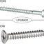 Kit ganchos hamaca acero inox M8 1000lb para pared
