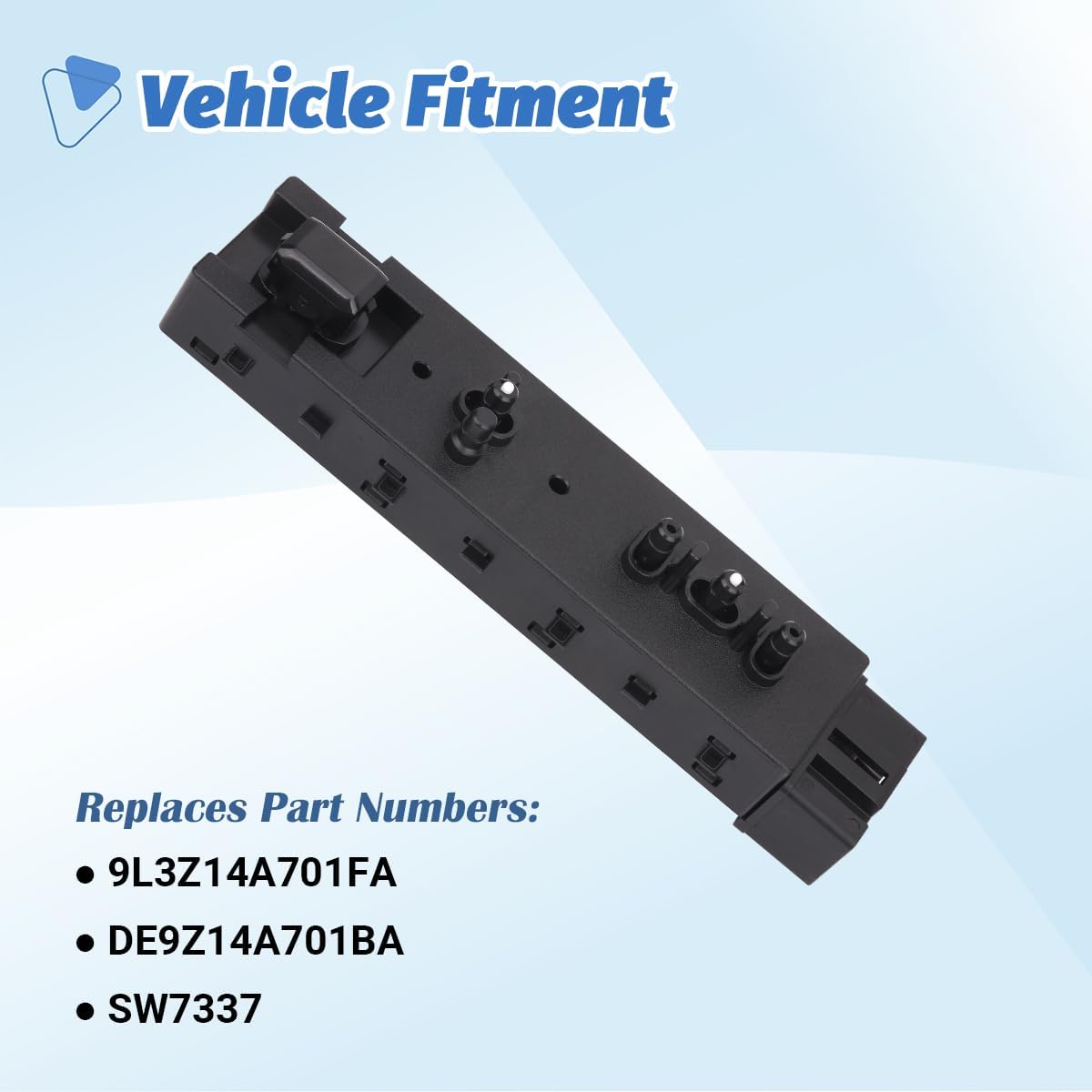 Interruptor asiento eléctrico pasajero comp Ford 06-19