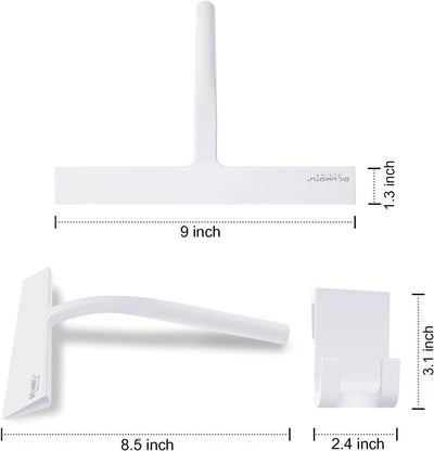 Escobilla ducha 9pulg silicona para vidrio y azulejos