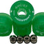 Ruedas longboard 2.756pulg semitransparentes ABEC-7