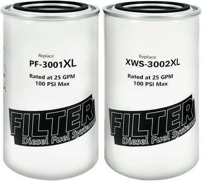 Separador agua filtro partículas combustible Fass Titanium