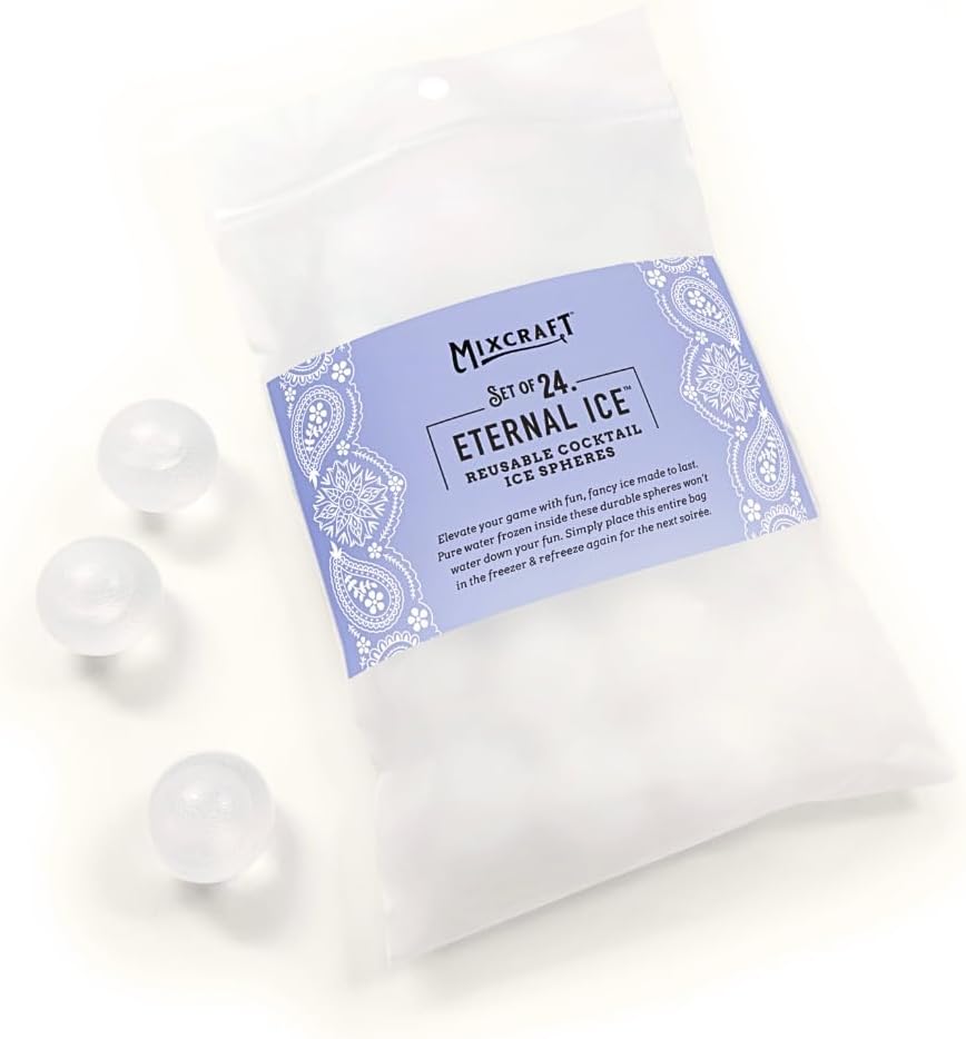 Set 24 Esferas Reutilizables para Cubos de Hielo