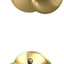 Pomo puerta Schlage F10 Ply 605 latón brillante