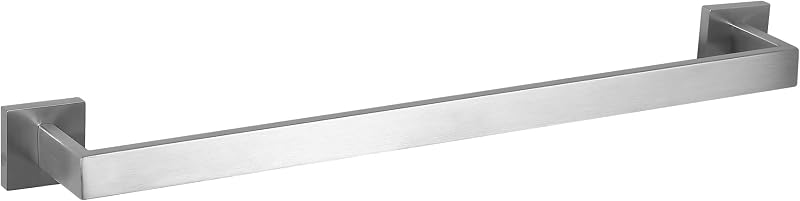 Toallero cuadrado acero inox 36" baño cocina