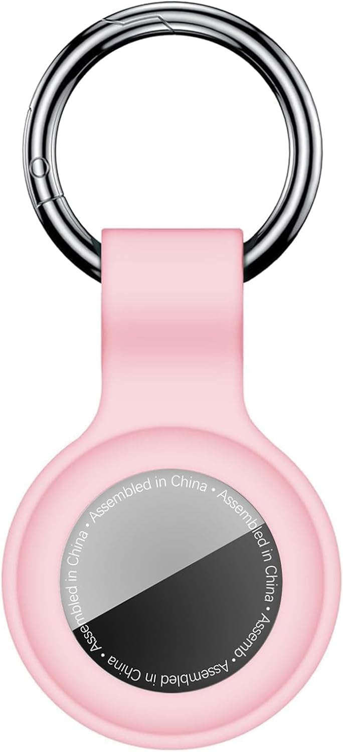 Funda silicona para AirTag anillo llaves cadena