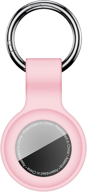 Funda silicona para AirTag anillo llaves cadena