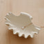 Cuenco cerámica decorativo para anillos y baratijas crema