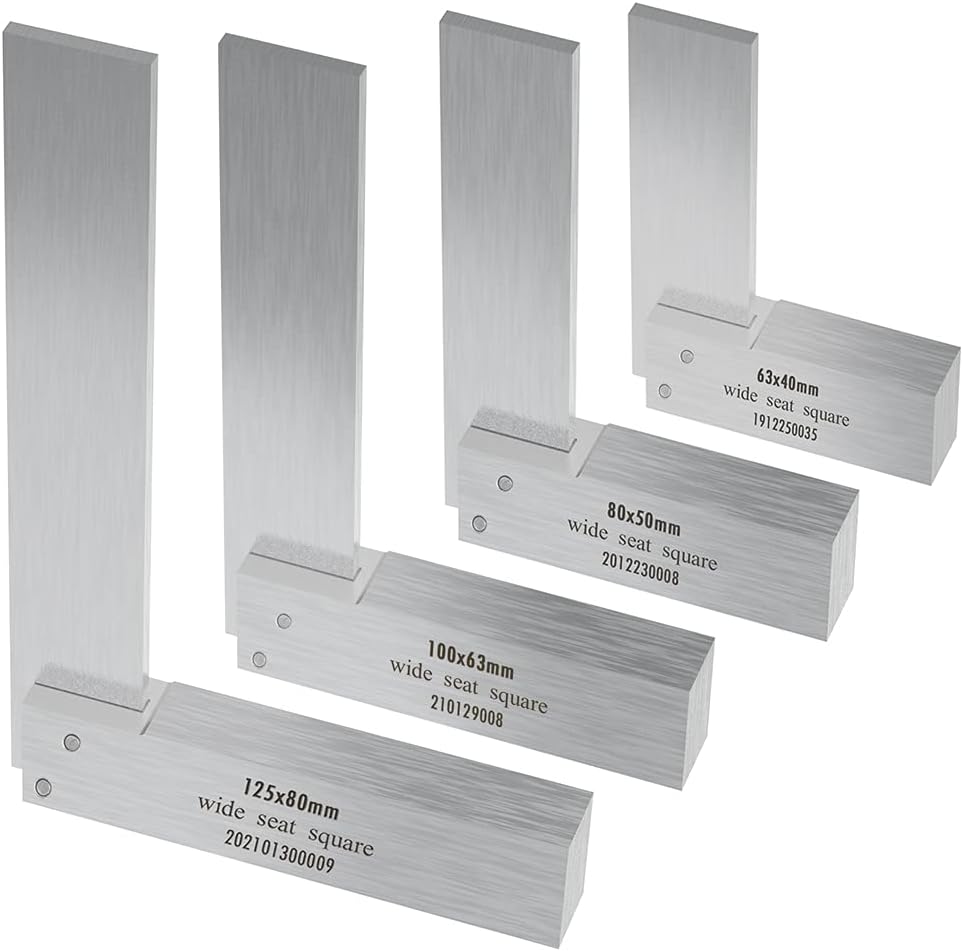 Cuadrado de precisión acero carbono 4.92x3.15pulg