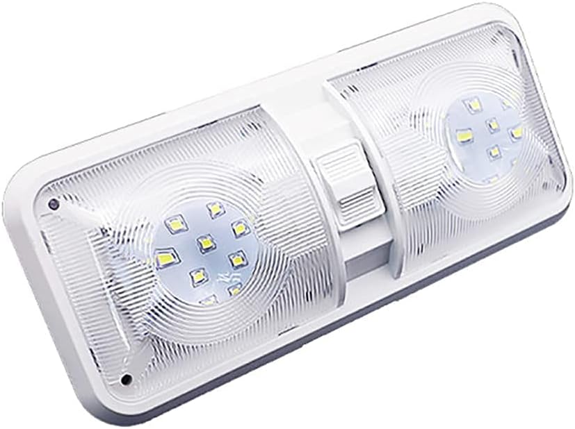 5 Luces LED 12V para RV con interruptor luz neutra 4000K 8W