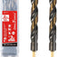 Set 2 Brocas Hex Impacto 1/2pulg HSS Black Gold