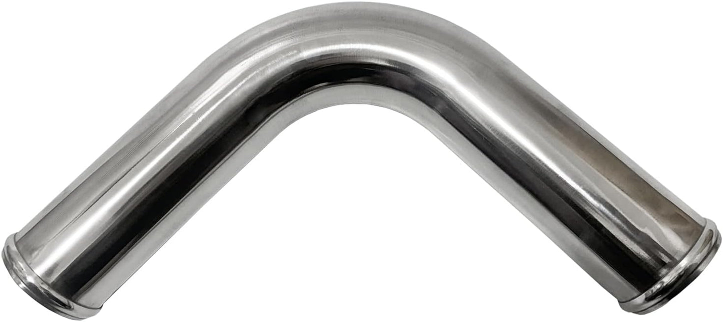Tubo intercooler aluminio 2.5" curva 90grados