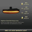 2 Leds guardabarros intermitente comp Range Rover Sport LR3