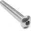 Tornillos cabeza botón M5x45 acero inox 304 hexagonal 30uds