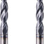 2 Brocas Carburo 3/16pulg AlTiN 136°
