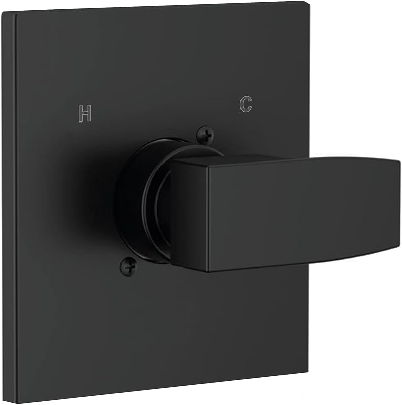 Kit repuesto moldura válvula ducha Delta serie 13/14 negro