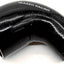 Manguera silicona reductora 4 capas 2-3pulg color negro