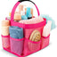 Bolsa organizadora ducha 9 bolsillos plegable viaje gimnasio