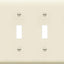Placa pared interruptor luz 4 palancas 4.50x8.19 policarbonato