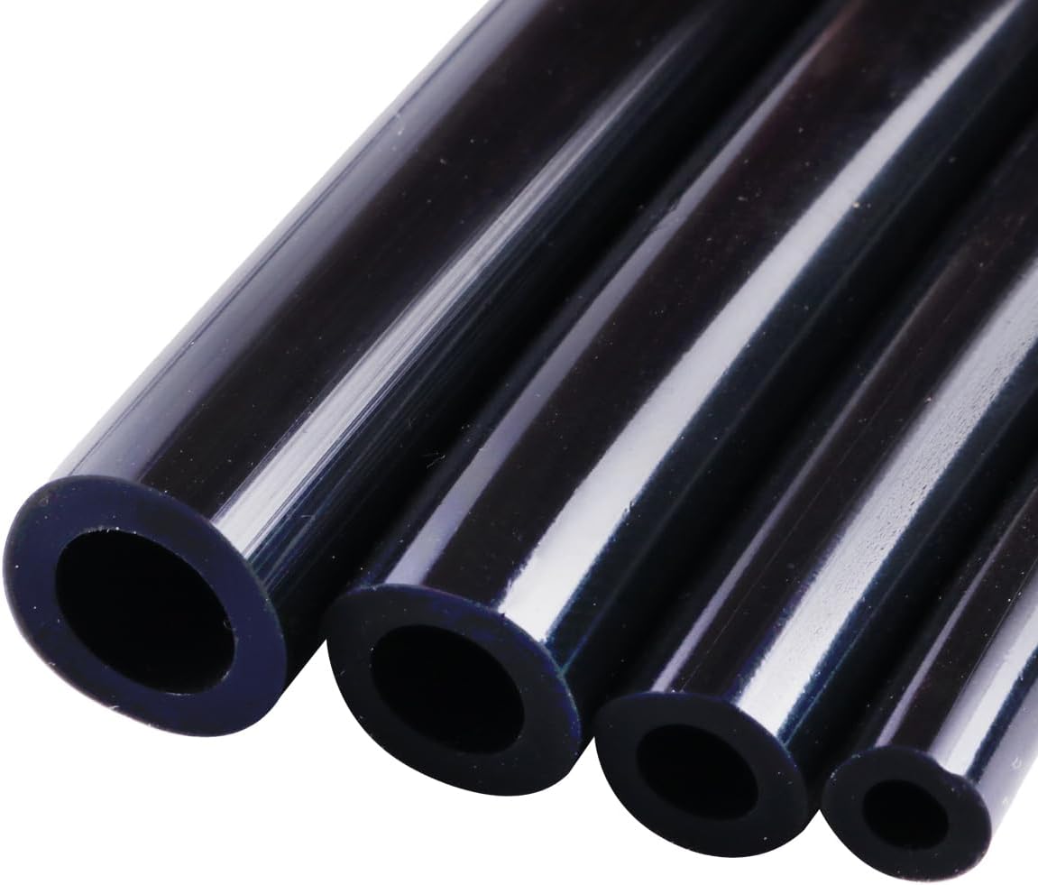 Manguera silicona 5/16" alta temp turbocompresor negro 10ft