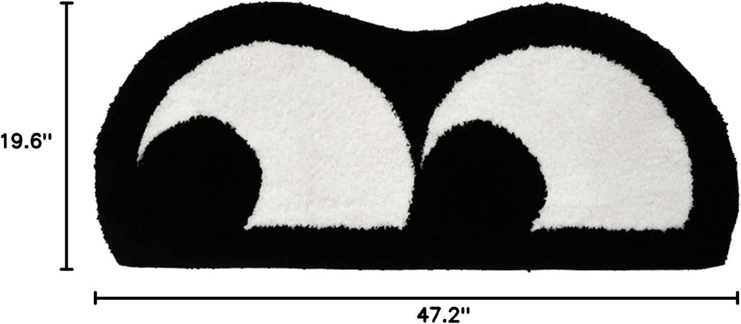 Alfombra antiderrap dormitorio 19.6x47.2"