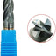 Fresa cuadrada carburo 3/4" hrc 45 4 flautas revestimiento altin