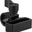Adaptador abrazadera varilla 0.591pulg rosca 1/4-20 perilla negra