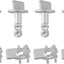 4 S Retención Cubierta Motor Ford F150 11-19
