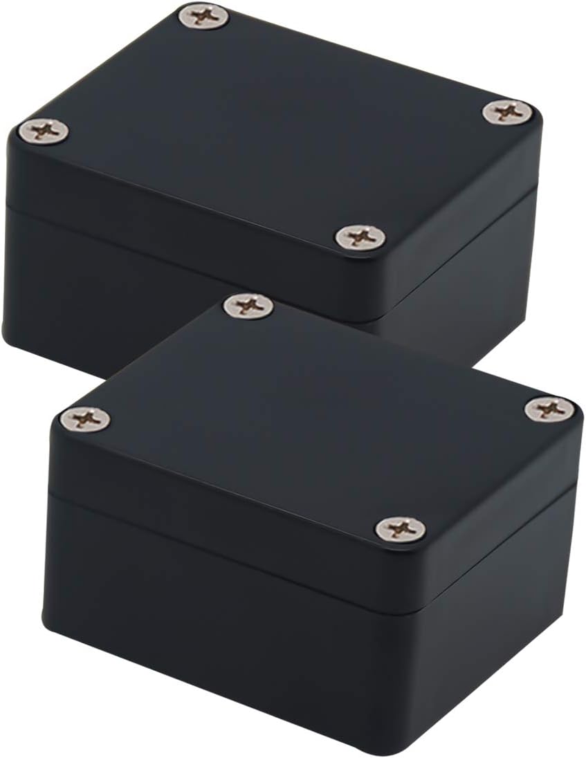Caja derivación eléctrica plástico ABS IP65 negro