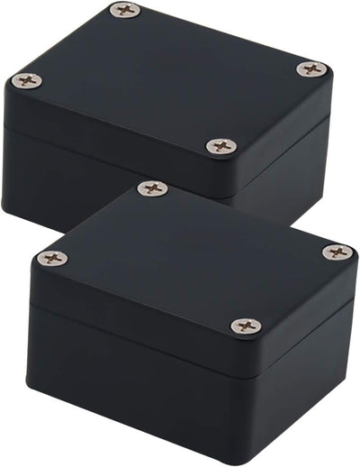 Caja derivación eléctrica plástico ABS IP65 negro
