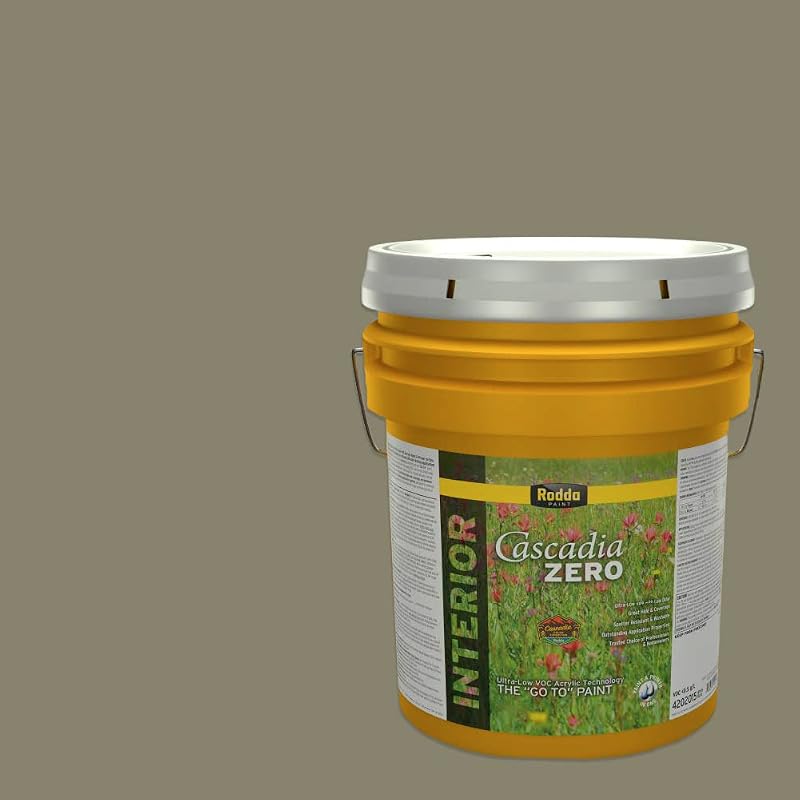 Pintura semibrillante interiores 5gal cera vela