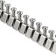 Puente fijo FBI-10-6 10 polos para riel DIN UK2.5B UK5N