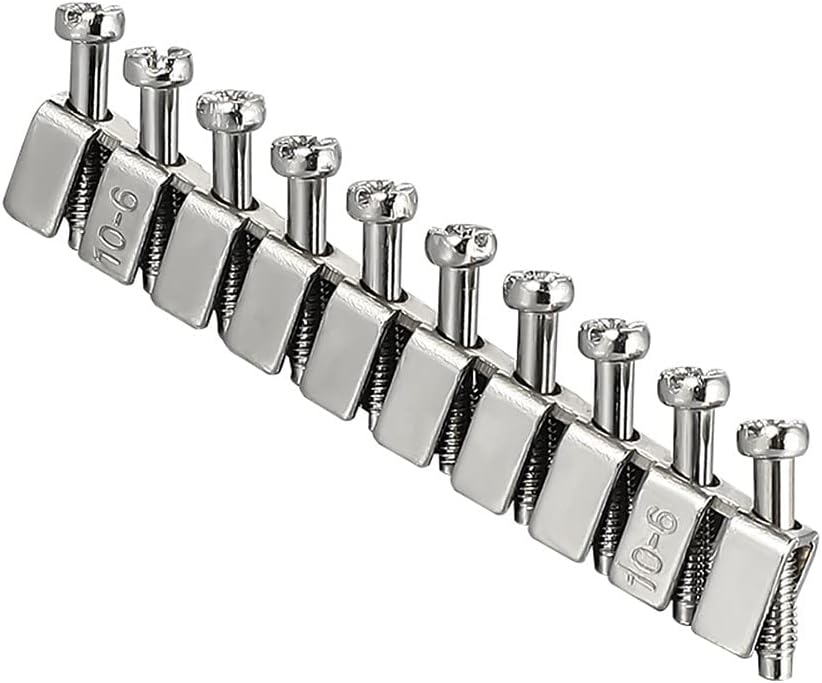 Puente fijo FBI-10-6 10 polos para riel DIN UK2.5B UK5N