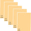 5 Geles CTO 1/4 naranja para iluminación estudio 16x20pulg