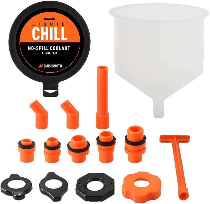 Kit embudo refrigerante antiderrap 15 pzas