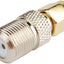 Adaptador RF SMA macho a F hembra 2 pzas