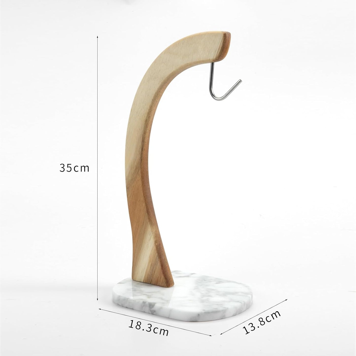 Soporte banana moderno con base mármol antiderrap
