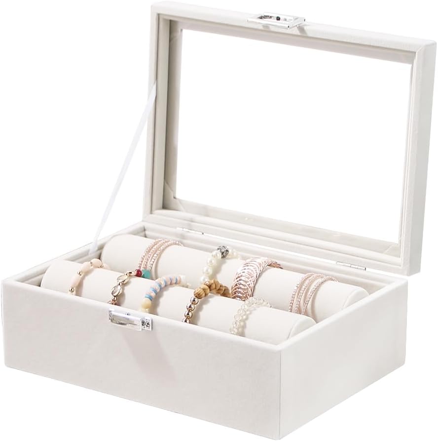 Caja organizadora joyas varillas para pulseras y relojes