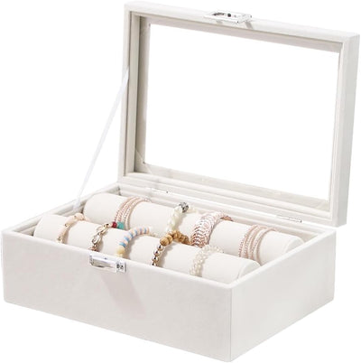 Caja organizadora joyas varillas para pulseras y relojes